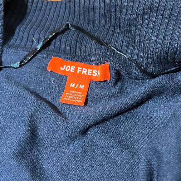 Joe Fresh - Split Back Cardi - Midnight Blue - Size M - Picture 3 of 4